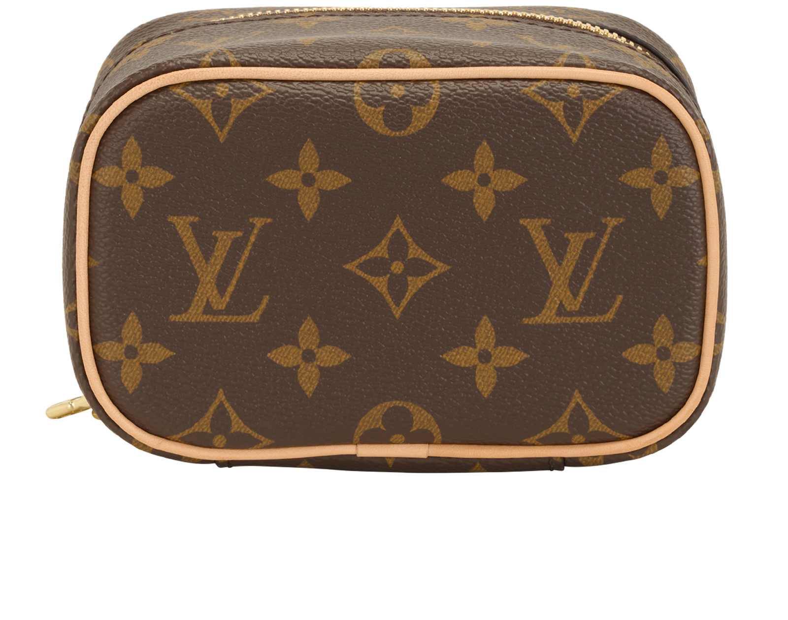 Nano Nice Vanity Case, &pound;550, Handbags, Brown, Canvas, Top view